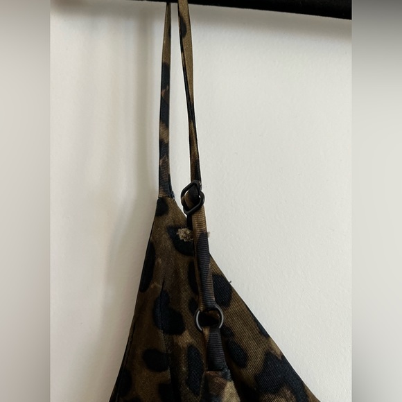 ZARA Leopard Midi Slip Dress - Picture 9 of 10
